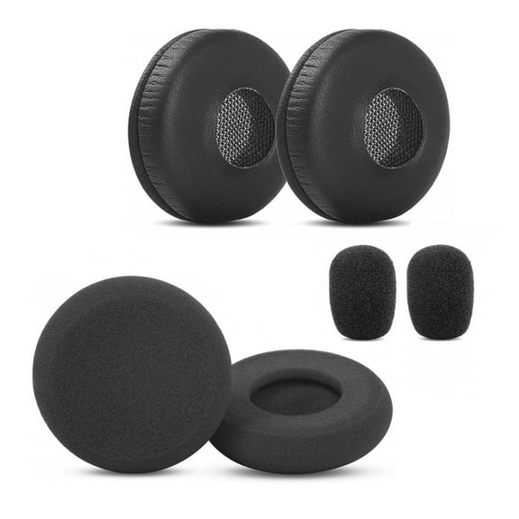 Ear Cushions and Microphone Foam for B250XT B250XT Plus B150 Headsets for Superior Comfort and Noise Isolation