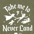 thumbnail image 3 of Disney - Peter Pan - Take Me to Neverland - Toddler And Youth Short Sleeve Graphic T-Shirt, 3 of 5