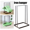 thumbnail image 2 of Iron Clothes Hanger Holder Space Saving Hanger Companion Rack Adult Children Hanger Stand Hanger Organizer For Home Laundry, 2 of 4