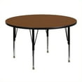 thumbnail image 2 of Bowery Hill Round 25.25"Hx42"W Activity Table in Oak, 2 of 2