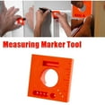 thumbnail image 1 of PEONAVET Measuring Ruler Portable Measuring Ruler Decoration Scale Precision Engineering Measuring Ruler, 1 of 9