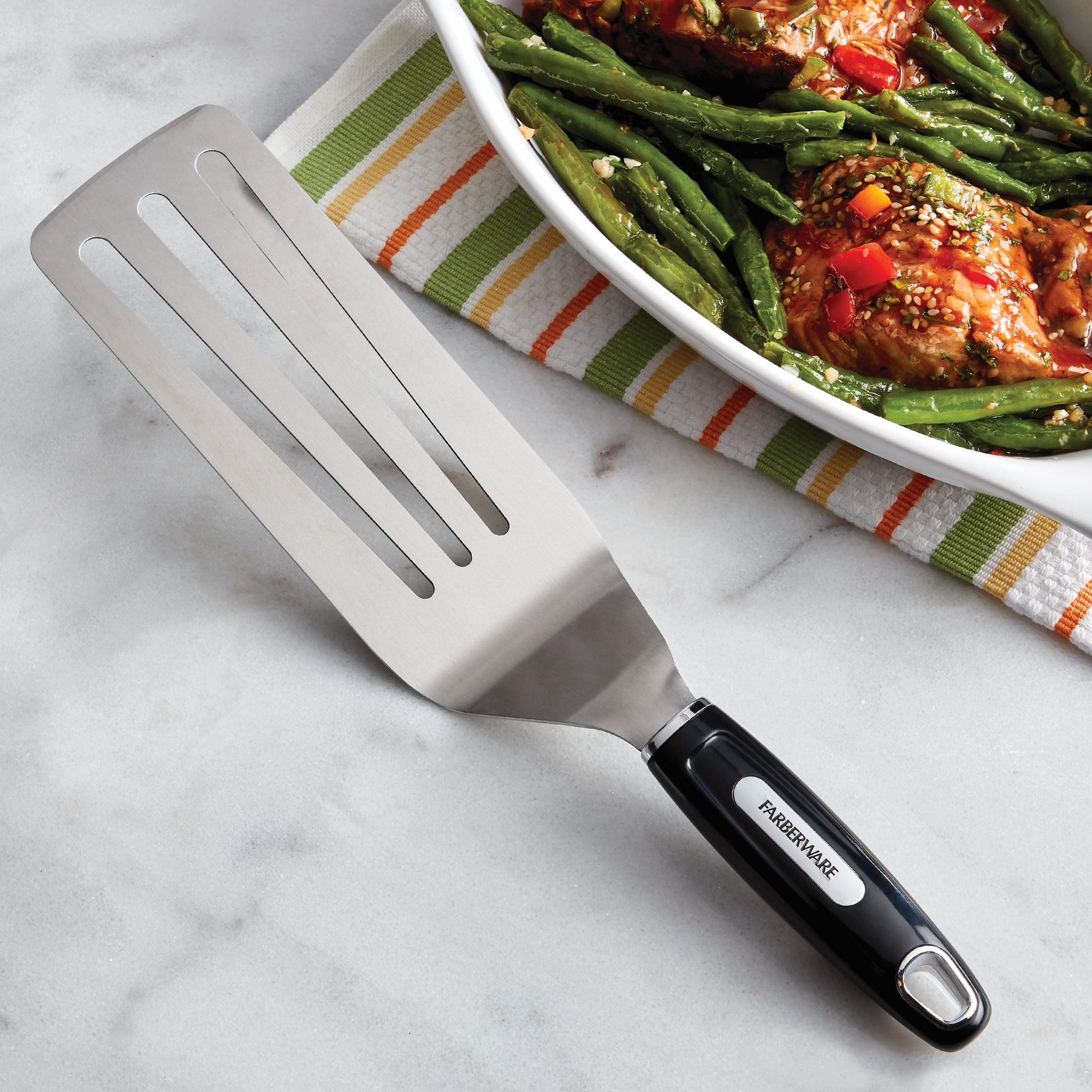 Farberware Professional Restaurant Spatula/Turner with Stainless Steel Head