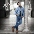 thumbnail image 4 of Mens Jacket Fashion Denim Jacket Jeans Long Sleeves Coat for Mens, 4 of 5