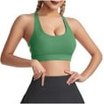 thumbnail image 1 of Timegard Sports Bras for Women Racerback Irregularly High Support Athletic Workout Gym Tank Top Camis, 1 of 4