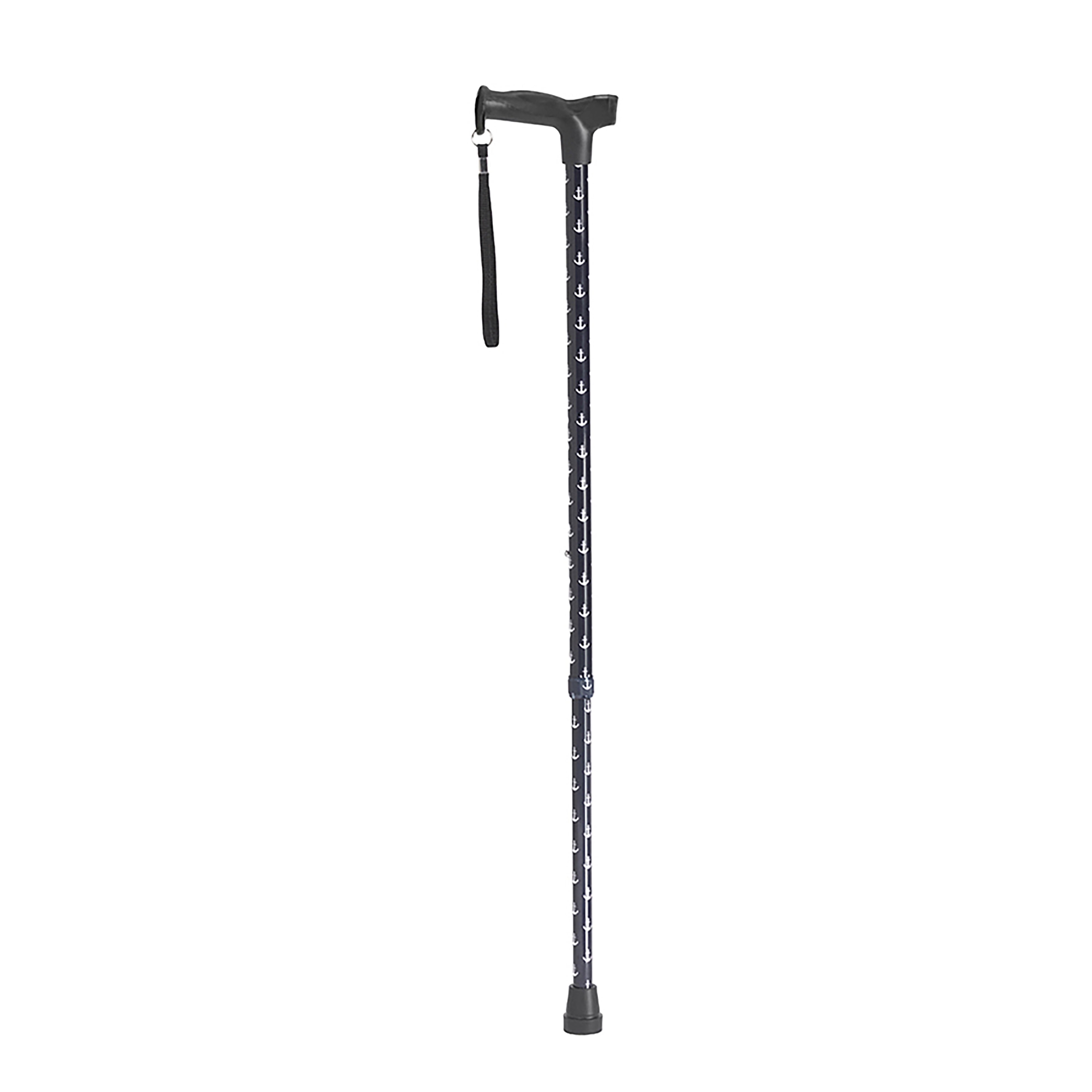 Drive Medical Comfort Grip T Handle Cane, Anchors