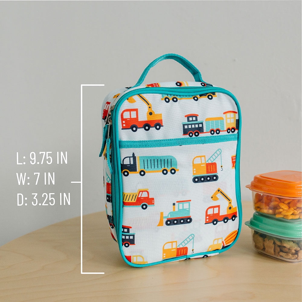 Wildkin Day2Day Kids Lunch Box Bag , Ideal for Packing Hot or Cold Snacks  for School & Travel (Shark Attack)