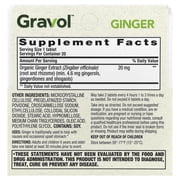 Gravol Ginger, 20 Coated Tablets