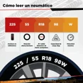 thumbnail image 3 of LLANTA HANKOOK 175/55R16H IH61 80H 04 B L Ion ST AS, 3 of 3