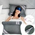 thumbnail image 2 of JoyMoreHome Removable Conjoined Pillow, Soft Cervical Spine Support Pillow, Durable Breathable Multifunctional Protect Pillow, 2 of 7