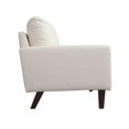 thumbnail image 4 of Hybition Faux Leather Sofa Mid-Century Modern Couch for Living Room/Office-Beige, 4 of 9