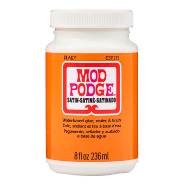 Mod Podge Sealer and Finish, Satin, 8 Ounce Jar