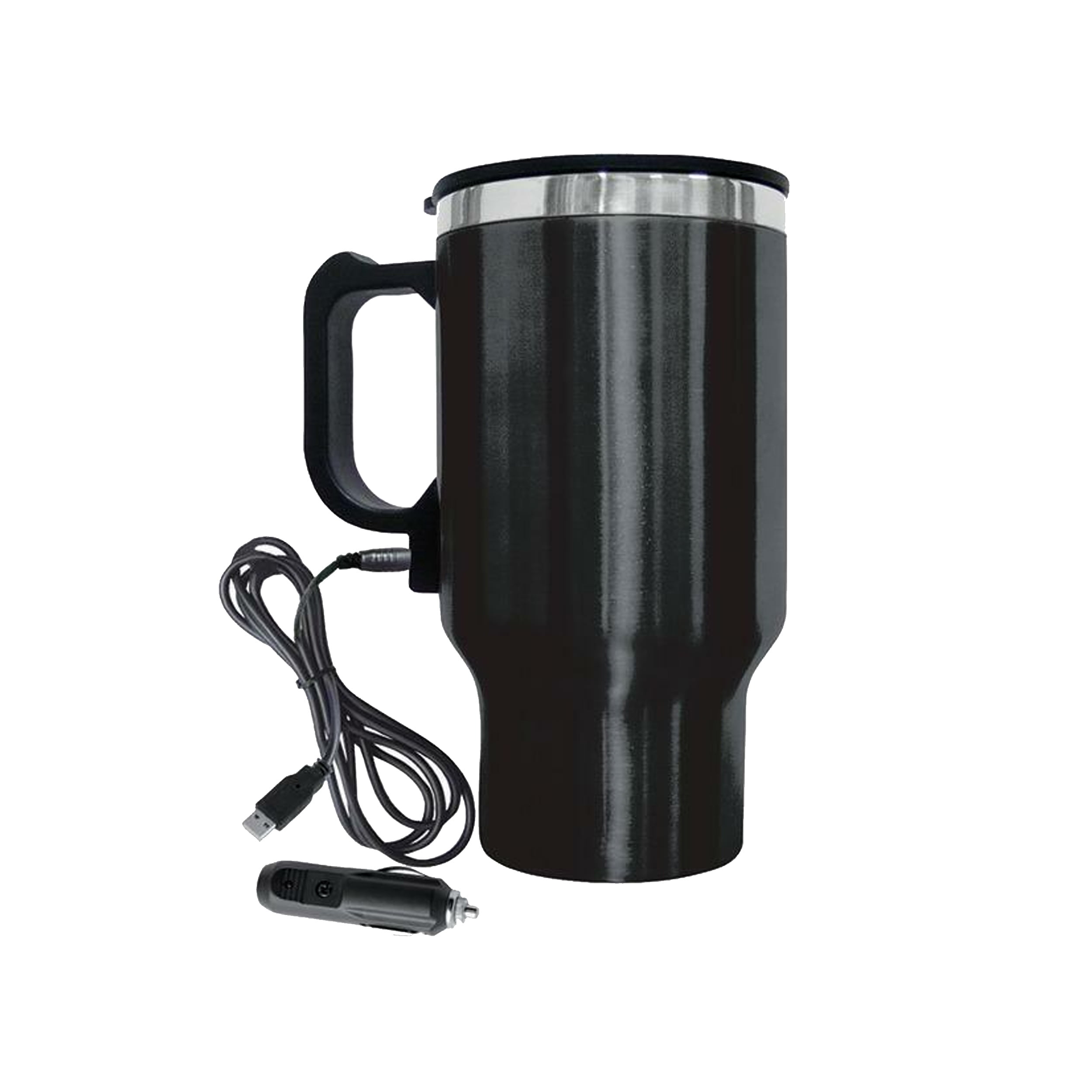 Details about   Travel 12V Car Thermos Thermal Heating Mug Cup Kettle Adapter Heated Auto L0M5 