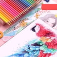 thumbnail image 3 of Oil Color Pencil, 72 Colors Large Capacity Pencil Pouch Colored Pencil Kit Easy To Sharpen with Eraser Hand Drawn Book for Home, 3 of 7