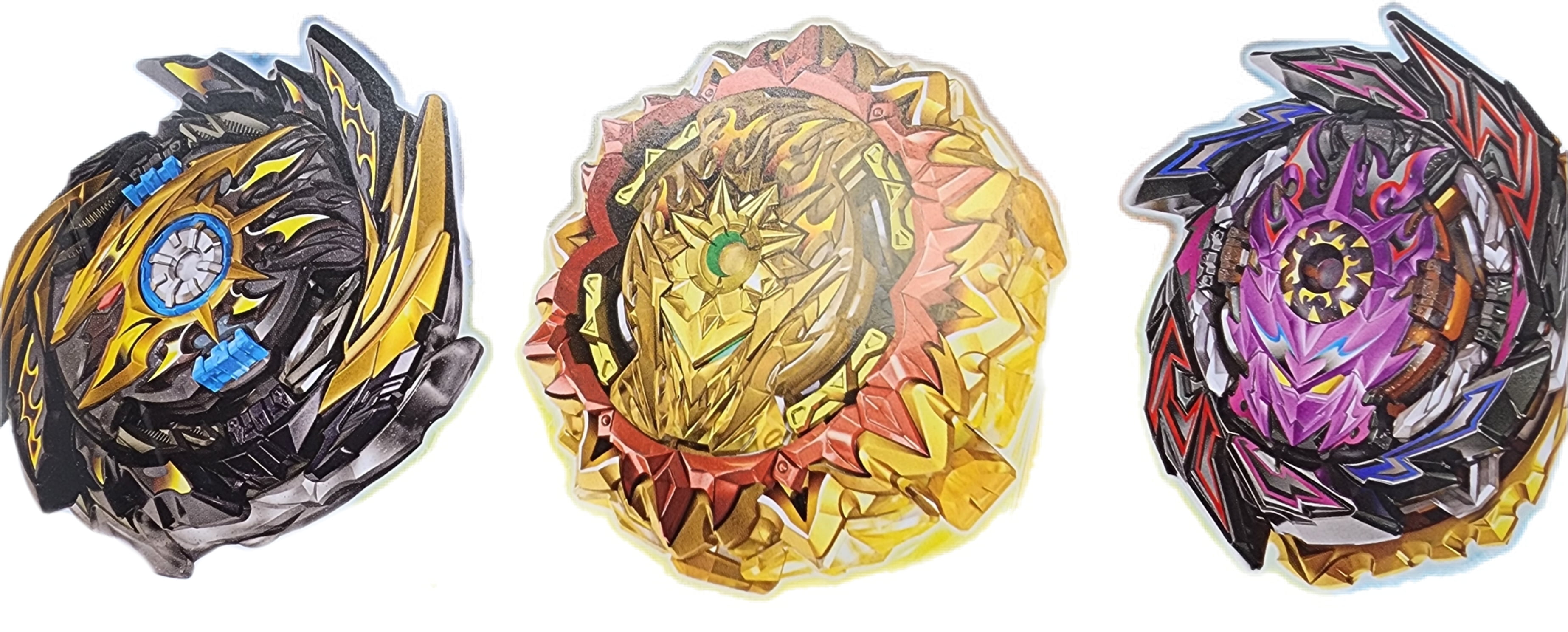 Beyblade Burst Pro Series Triple Threat Collection - First Uranus, Variant Lucius, and Super Hyperion