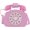 Pink, variant on Telephone Shaped Purse Crossbody Tote Bags Women Retro Phone Top-Handle Handbags for Girls