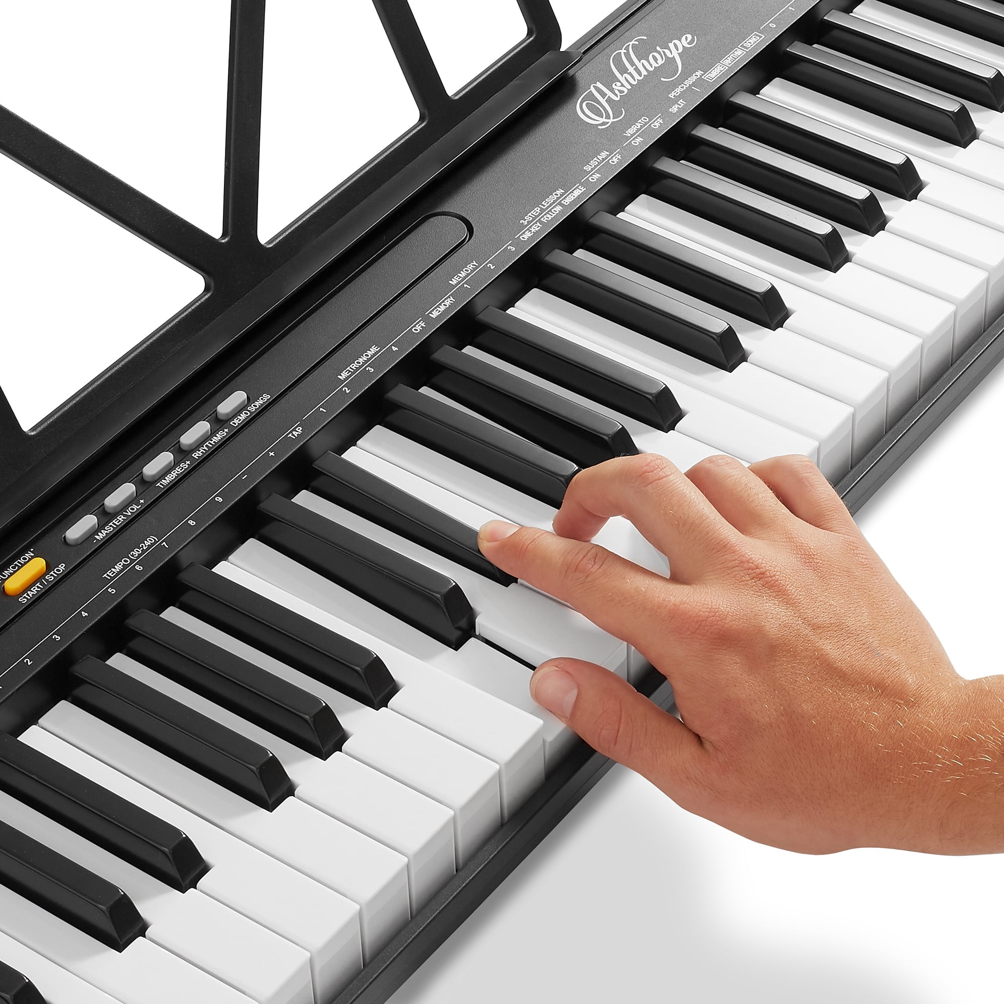Ashthorpe 61-Key Digital Electronic Keyboard Piano for Beginners