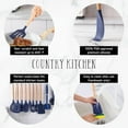 thumbnail image 7 of Country Kitchen 38-Pc Cooking Utensils Set Silicone Spatula & Kitchen Gadgets, Navy, 7 of 7