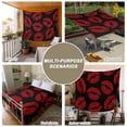 thumbnail image 6 of Red Lips Large Tapestry for Bedroom Wall Hanging Tapestry, Modern Abstract Romantic Texture Aesthetic Ceiling Backdrop Tapestries Poster Blanket Wall Decor for Teens Room Living Room Dorm 85" x 90", 6 of 8