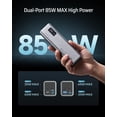 thumbnail image 2 of Batería externa CUKTECH 20000 mAh 85 W para MacBook Air, iPad, iPhone, 2 of 8