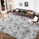 thumbnail image 2 of Alfombra FlyDOIT 274x366 cm de Felpa Teñida en Gris y Blanco, 2 of 9