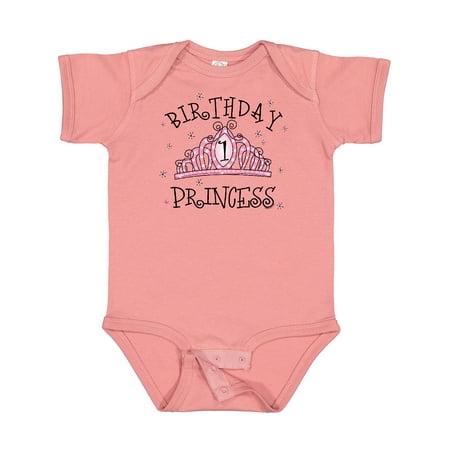 

Inktastic Tiara 1st Birthday Princess Gift Baby Girl Bodysuit