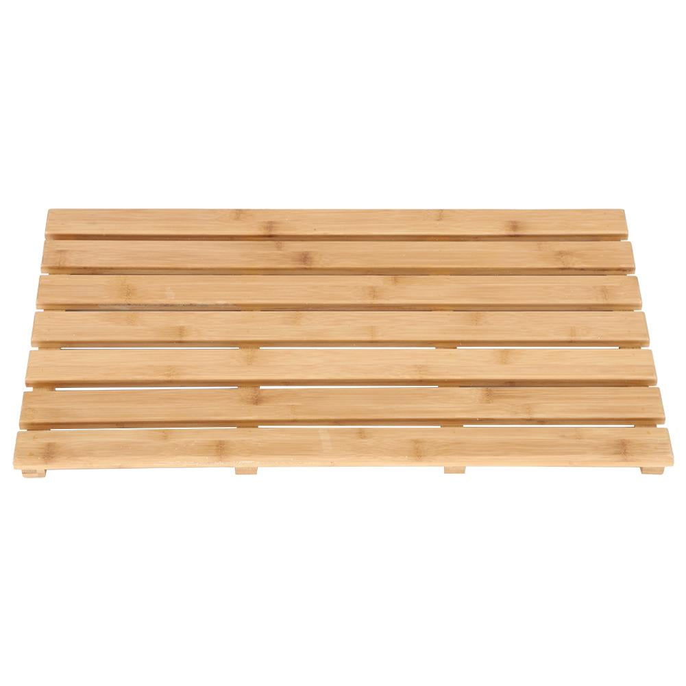 Greensen Bamboo Duckboard,Rectangular Bamboo Slatted Duck Board Non