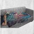 thumbnail image 6 of Butterfly Soft Flannel Fleece Throw Blanket, Fairy with Butterfly Wings Renewal Female Rebirth Psyche Lightness of Being, Cozy Plush for Indoor and Outdoor Use, 60" x 80", Blue Purple, by Ambesonne, 6 of 6