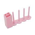thumbnail image 1 of Accesorio para máquina de coser con portabobinas, herramienta para fábrica de prendas, instalación sencilla y eficiente, soporte organizador de bobina Rosa, 1 of 6