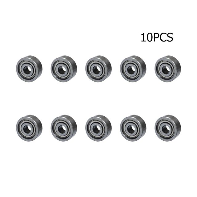 40uds. 10 Uds rodamientos de bolas 3x10x4mm 623zz rodamientos en miniatura de ranura profunda de acero al carbono