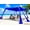Navy-10x10 FT 4 Pole, variant on Turquoise 10x10 FT 4 Pole Beach Tent Sun Shelter for Outdoor Camping Fishing Picnic