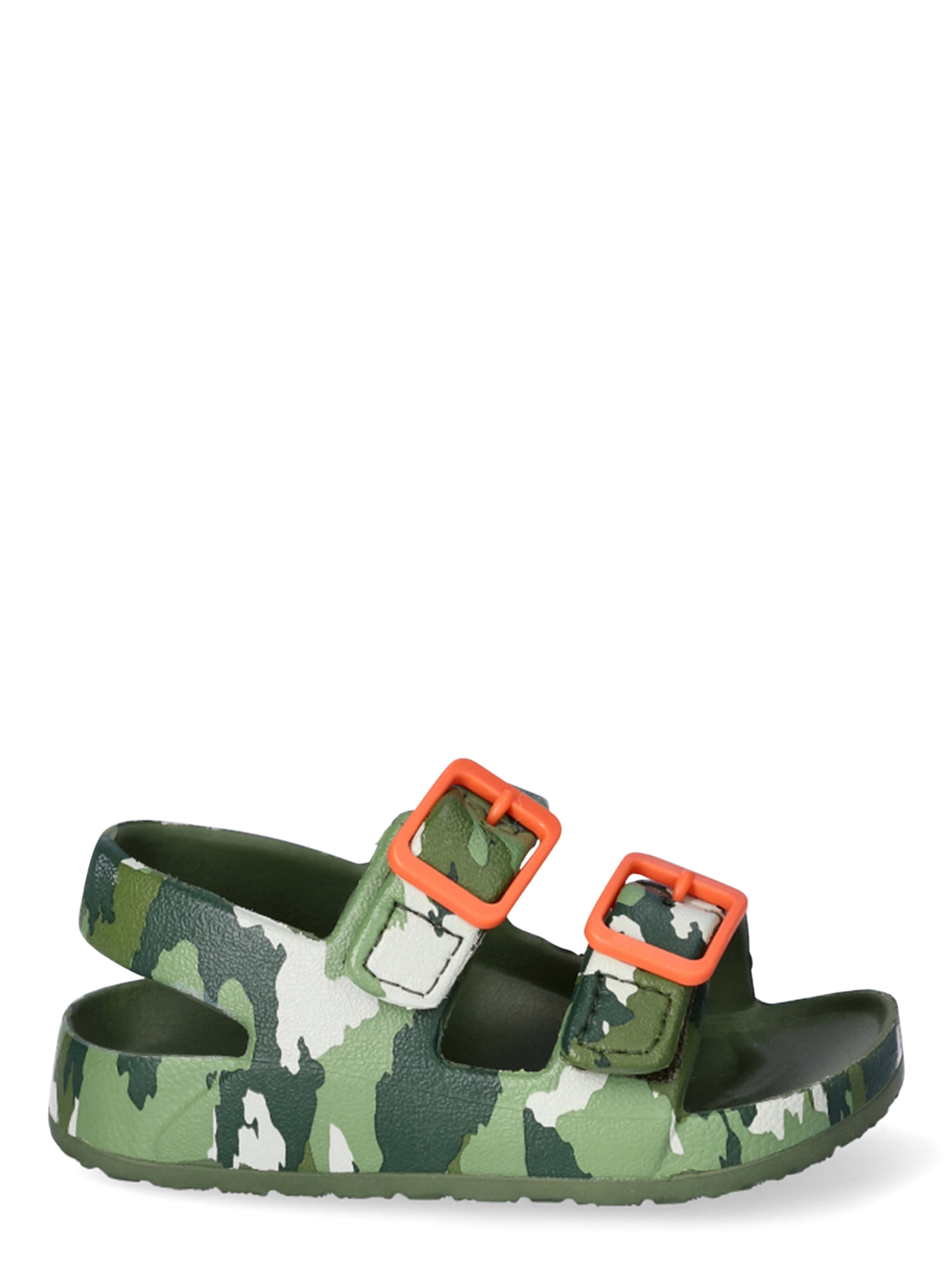 Wonder Nation Baby Buckle Sandals, 2-Pack