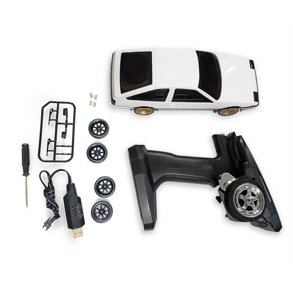 1/18 LDRC LD1801 RC Drift Car RWD AE86 Racing Vehicles Flip Light Gyroscope