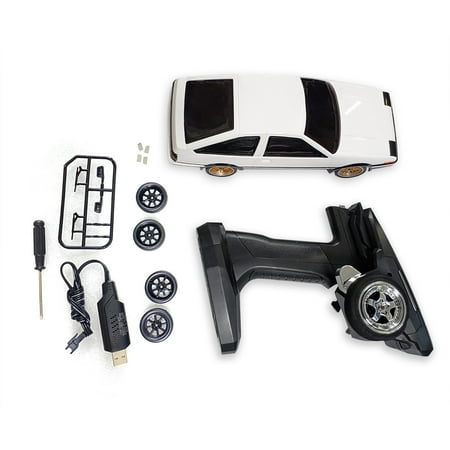 1/18 LDRC LD1801 RC Drift Car RWD AE86 Racing Vehicles Flip Light Gyroscope