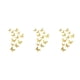 thumbnail image 2 of Cateissary 12 Piezas 3D Hueco Papel Pared Pegatina Decoración Oro, 2 of 6