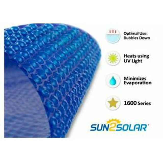 Sun2Solar Round 1600 Series Swimming Pool Solar Heater Covers (Choose