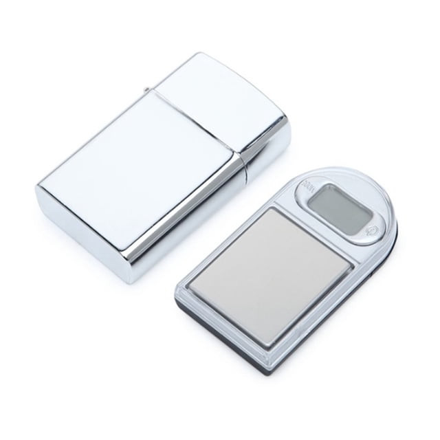 Mini Báscula Digital de Bolsillo de 200 G para Joyería, Recarga de Diamantes, Cocina, Precisión de 0,01 G.