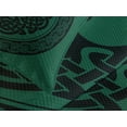 thumbnail image 4 of Ambesonne Celtic Quilted Bedspread Set 3 Pcs, Tree of Life Pattern, Queen Size, Forest Green Black, 4 of 5