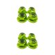 thumbnail image 1 of Tholdsy Tuerca de bloqueo de rueda de aleación de aluminio de 4 piezas para 1/10 WLtoys K949 Aplicable para 1/10 WLtoys K949 verde verde 2Conjunto, 1 of 6