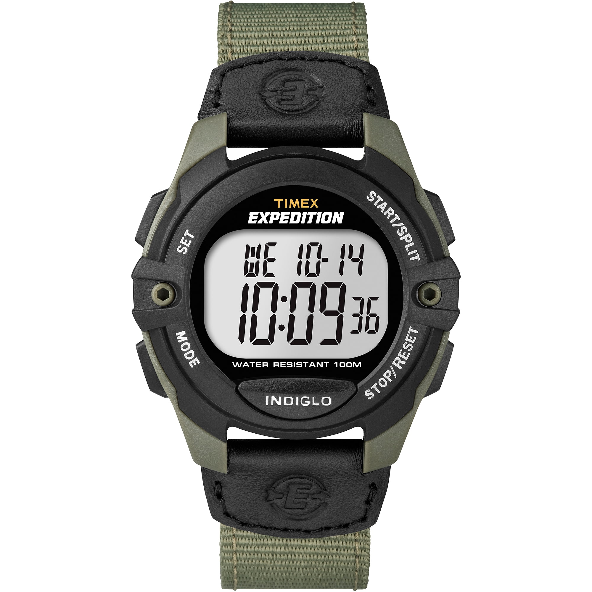 expedition base shock 45mm resin strap watch