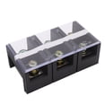 thumbnail image 2 of Bande de Borne de Câble Double Rangées Fixe à Courant Élevé Barrière de Fil avec Couvercle 200A 600V 3 Positions (2003), 2 of 14