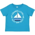 thumbnail image 3 of Inktastic My Grandpa Loves Me Grandson Sailboat Boys Baby T-Shirt, 3 of 5