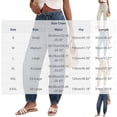 thumbnail image 7 of Jogger Workwear Jeans for Women Lightweight Comfortable Lowrise Loose Casual Workwear Jogging Leg Jeans Women's Breathable Low Pants, 7 of 7