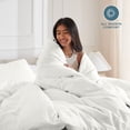 thumbnail image 5 of Bare Home Luxury Duvet Cover and Sham Set - Premium 1800 Collection - Ultra-Soft - Twin/Twin-XL, Fresh Cream, 2-Pieces, 5 of 10