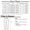 thumbnail image 5 of Zuesphe Fashion Pants for Women Trendy Dressy Capri Pants for Women Plus Size Cotton Baggy Pants Women Linen High Waist Cargo Pants Women Baggy, 5 of 5