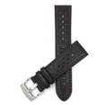 thumbnail image 1 of 22mm GT Rally Perforrated, Vented Racer Leather Watch Strap Band, Stainless Steel Buckle, 1 of 8