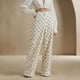 thumbnail image 2 of TaTaai Women Retro Polka Dot Wide Leg Pants High Waist Loose Casual Fashion Spring Summer Vacation Wear Gift, 2 of 7