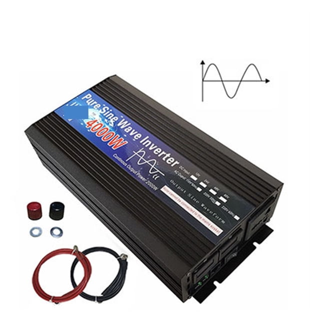 Pure Sine Wave Inverter 12V 24V 220 3000W 4000W Power Car Inverter 24V 220 Micro Inversor Voltage Solar Energy Converter DIY ,Wide Usage