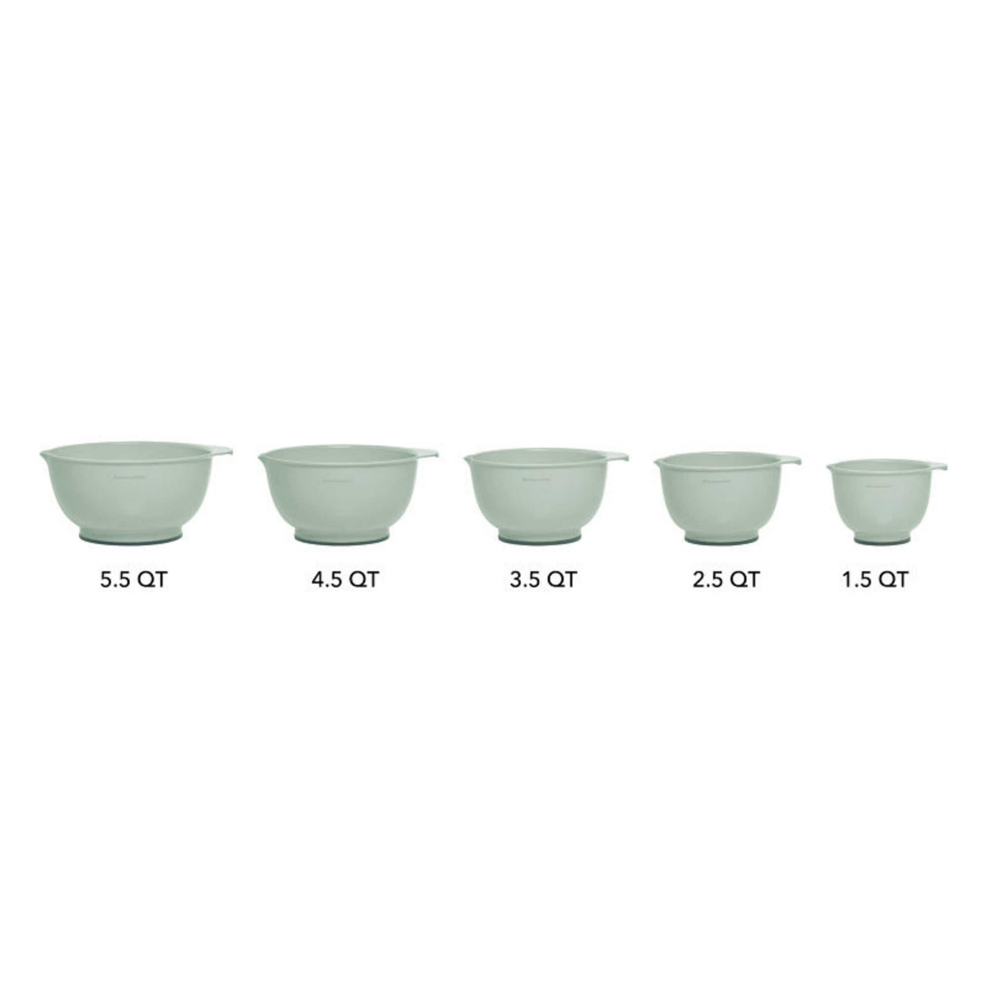 Kitchenaid Mixing Bowls in Pistachio