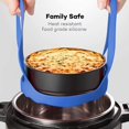 thumbnail image 5 of HZKAICUN Pressure Cooker Sling，Silicone Bakeware Sling for 6 Qt/8 Qt Instant Pot, Ninja Foodi and Multi-function Cooker Anti-scalding Bakeware Lifter Steamer Rack，BPA-Free Silicone Egg Steamer Rack, 5 of 7