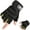 Green, variant on WEHUSE Breathable Workout Gloves for Men Women, Padded Weight Lifting Gloves with Wrist Wraps Support, Full Palm Protection, Fingerless Black